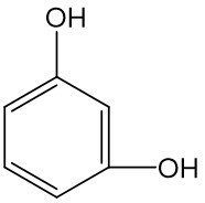 间苯二酚结构式